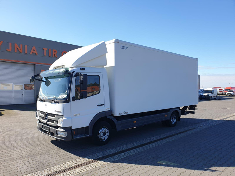 Mercedes-Benz Atego 816 BOX+LIFT DEUSTCHER LKW - Камион фургон: снимка 1 Mercedes-Benz Atego 816 BOX+LIFT DEUSTCHER LKW - Камион фургон: снимка 1