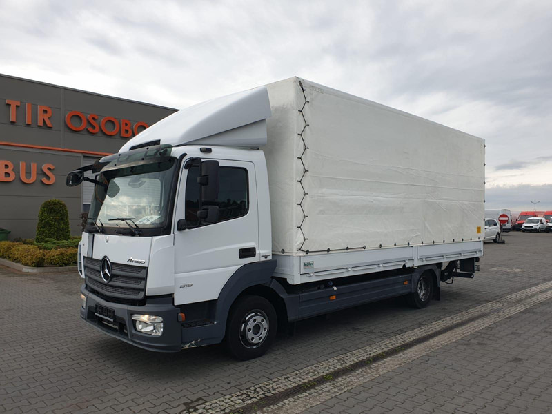 Mercedes-Benz Atego 818 TILT+LIFT 1.HAND 72000km !! - Камион фургон: снимка 1 Mercedes-Benz Atego 818 TILT+LIFT 1.HAND 72000km !! - Камион фургон: снимка 1