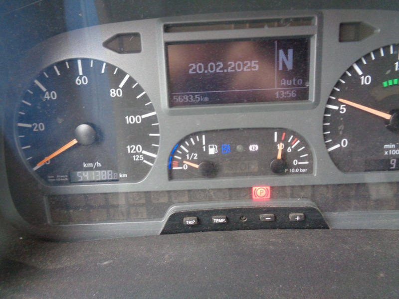 Самосвал камион, Камион с кран Mercedes-Benz Axor 1824 Tipper Crane Palfinger PK 4501: снимка 7