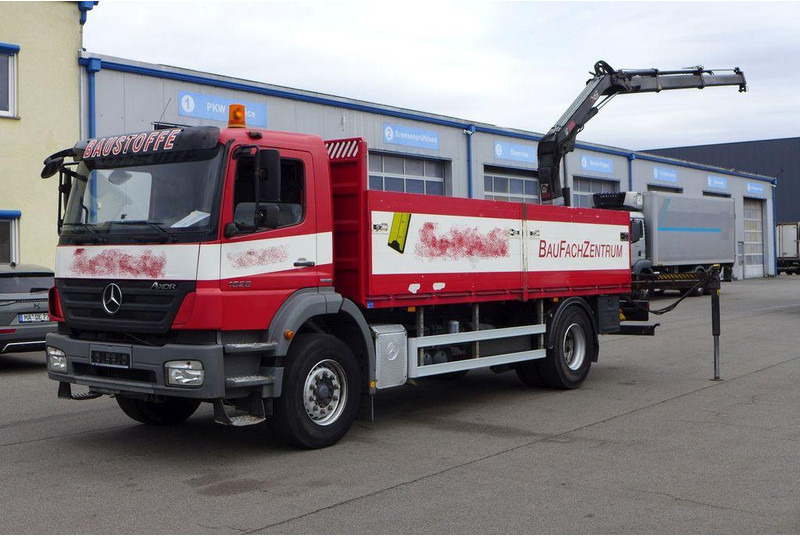 Mercedes-Benz Axor 1826 *Euro5*TÜV*HIAB 099B-2 DUO*1824 1829 - Бордови камион, Камион с кран: снимка 1 Mercedes-Benz Axor 1826 *Euro5*TÜV*HIAB 099B-2 DUO*1824 1829 - Бордови камион, Камион с кран: снимка 1