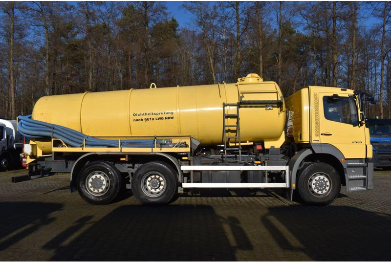 Mercedes-Benz Axor 2533 - Vacuum truck - Каналопочистваща машина: снимка 3 Mercedes-Benz Axor 2533 - Vacuum truck - Каналопочистваща машина: снимка 3