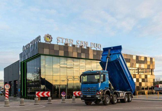 Mercedes-Benz MERCEDES BENZ Arocs 4142 8x8 Carnehl Tipper - Самосвал камион, Камион с кран: снимка 2 Mercedes-Benz MERCEDES BENZ Arocs 4142 8x8 Carnehl Tipper - Самосвал камион, Камион с кран: снимка 2