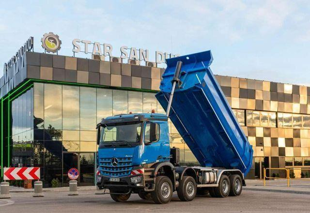 Mercedes-Benz MERCEDES BENZ Arocs 4142 8x8 Carnehl Tipper - Самосвал камион, Камион с кран: снимка 1 Mercedes-Benz MERCEDES BENZ Arocs 4142 8x8 Carnehl Tipper - Самосвал камион, Камион с кран: снимка 1