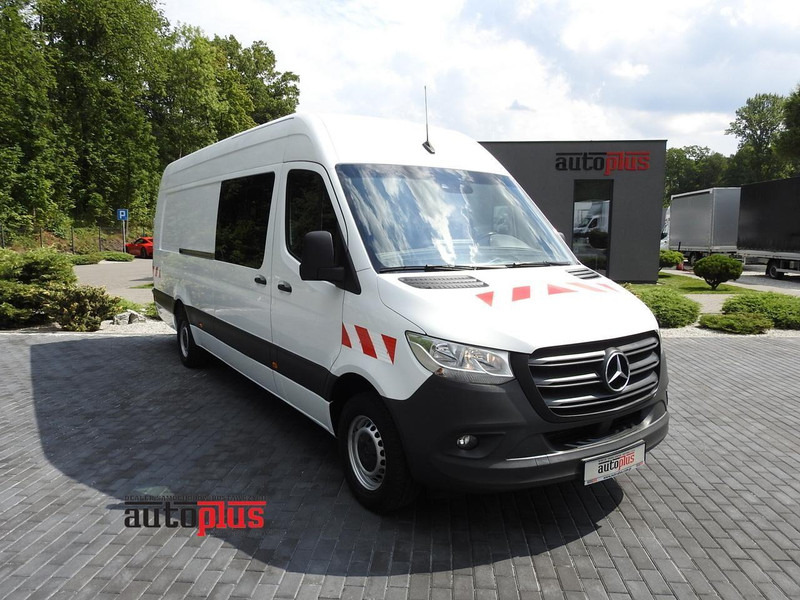 Mercedes-Benz SPRINTER FURGON BRYGADÓWKA 5 MIEJSC TEMPOMAT NAWIGACJA KLIMATYZ - Микробус, Пътнически бус: снимка 1 Mercedes-Benz SPRINTER FURGON BRYGADÓWKA 5 MIEJSC TEMPOMAT NAWIGACJA KLIMATYZ - Микробус, Пътнически бус: снимка 1