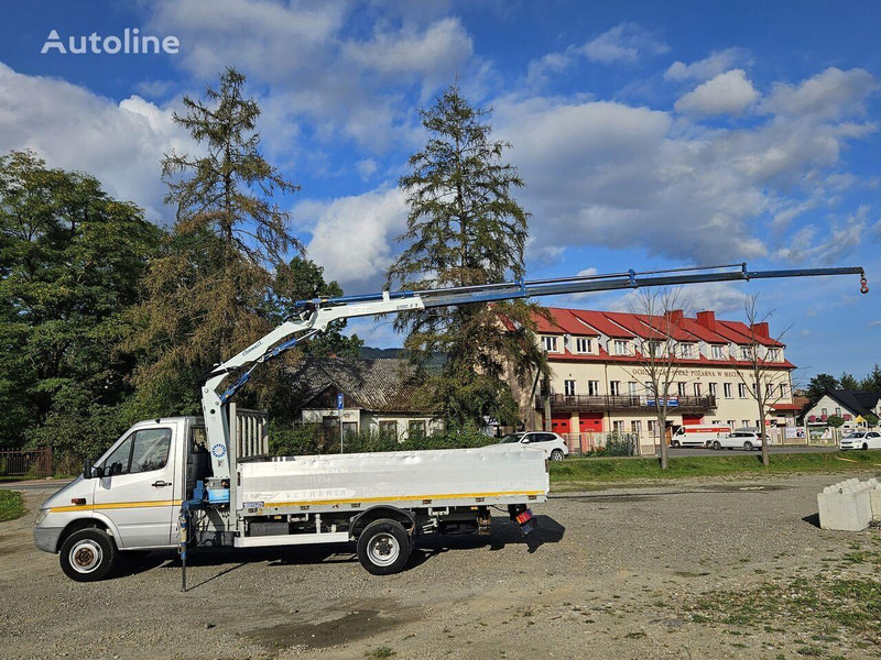 Mercedes-Benz Sprinter 616 Flatbed + crane Cormach - Бордови камион, Камион с кран: снимка 4 Mercedes-Benz Sprinter 616 Flatbed + crane Cormach - Бордови камион, Камион с кран: снимка 4