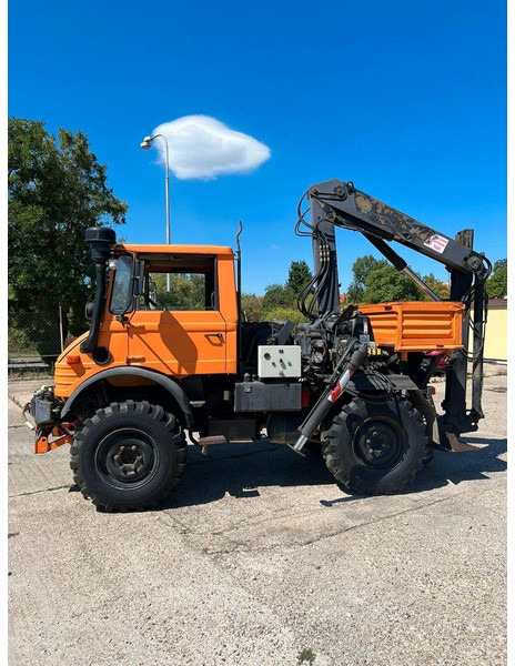 Mercedes-Benz UNIMOG - Самосвал камион, Камион с кран: снимка 3 Mercedes-Benz UNIMOG - Самосвал камион, Камион с кран: снимка 3