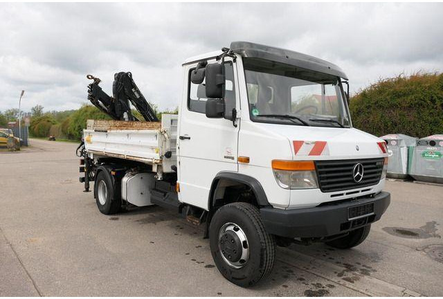 Mercedes-Benz Vario 816D - Самосвал камион, Камион с кран: снимка 2 Mercedes-Benz Vario 816D - Самосвал камион, Камион с кран: снимка 2