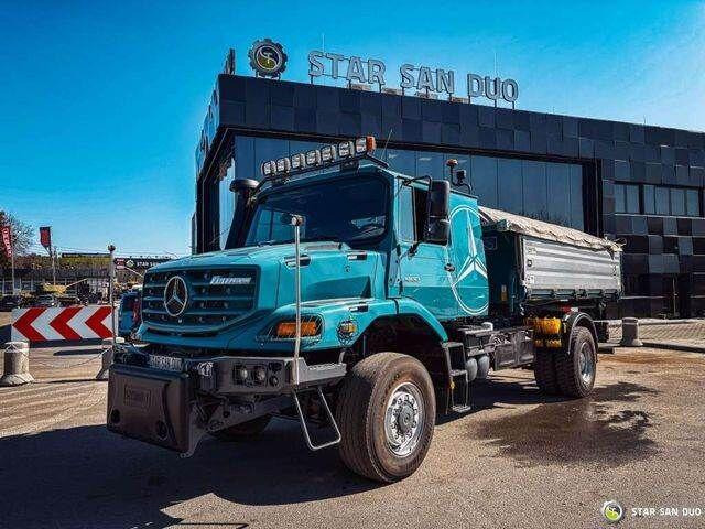 Mercedes-Benz Zetros 1833 4x4 Kipper Camper Chassis - Самосвал камион, Камион с кран: снимка 3 Mercedes-Benz Zetros 1833 4x4 Kipper Camper Chassis - Самосвал камион, Камион с кран: снимка 3