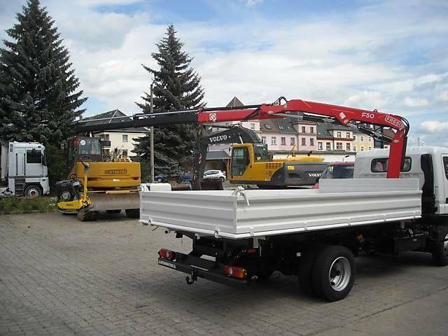 Mitsubishi Fuso Canter 7C15 - Tipper+crane - Самосвал камион, Камион с кран: снимка 2 Mitsubishi Fuso Canter 7C15 - Tipper+crane - Самосвал камион, Камион с кран: снимка 2