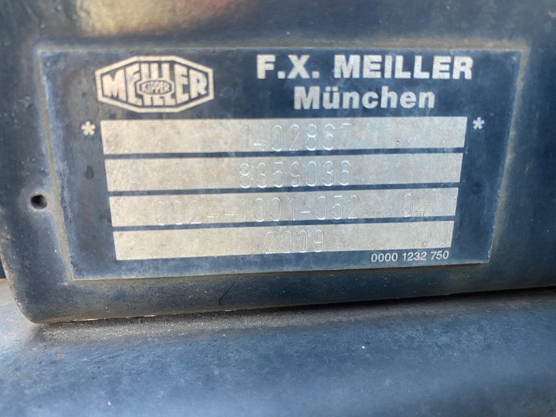 Самосвал камион Mitsubishi Fuso FE85 3 way Meiller tipper: снимка 18