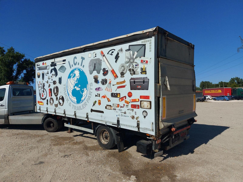 Noyens BE Curtainsider semi-trailer + DHollandia LBW - Брезентово полуремарке: снимка 2 Noyens BE Curtainsider semi-trailer + DHollandia LBW - Брезентово полуремарке: снимка 2