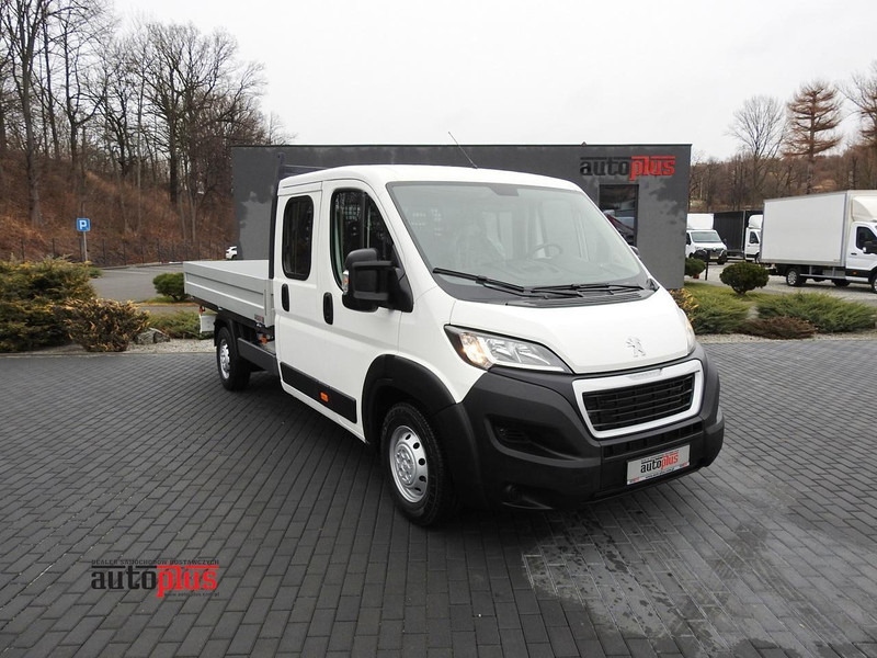 Peugeot BOXER SKRZYNIA PODWÓJNA KABINA DOKA 7 MIEJSC TEMPOMAT KLIMATYZAC - Бордови бус, Бус с двойна кабина: снимка 1 Peugeot BOXER SKRZYNIA PODWÓJNA KABINA DOKA 7 MIEJSC TEMPOMAT KLIMATYZAC - Бордови бус, Бус с двойна кабина: снимка 1