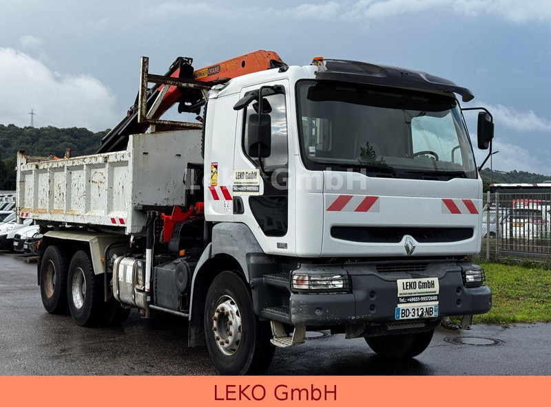 Renault 370 dCi - Самосвал камион, Камион с кран: снимка 1 Renault 370 dCi - Самосвал камион, Камион с кран: снимка 1