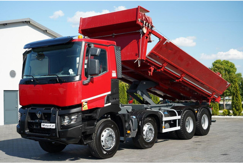 Renault C 430 / 8x4 / WYWROTKA DWUSTRONNA - 6M / HYDROBURTA / KLAPODRZW - Самосвал камион: снимка 1 Renault C 430 / 8x4 / WYWROTKA DWUSTRONNA - 6M / HYDROBURTA / KLAPODRZW - Самосвал камион: снимка 1