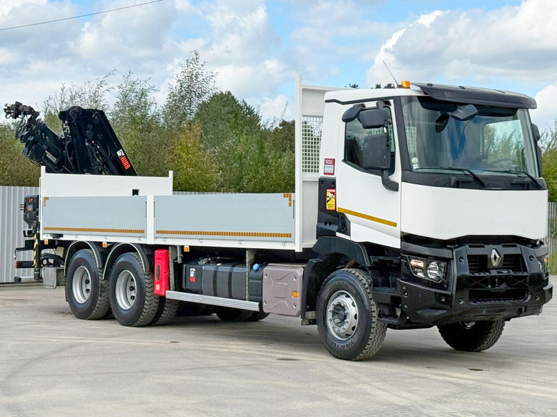 Renault C 430 *HIAB X - HIPRO 192 ES -4 + FUNK* 6x4 - Бордови камион, Камион с кран: снимка 4 Renault C 430 *HIAB X - HIPRO 192 ES -4 + FUNK* 6x4 - Бордови камион, Камион с кран: снимка 4