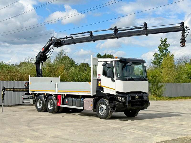 Renault C 430 *HIAB X - HIPRO 192 ES -4 + FUNK* 6x4 - Бордови камион, Камион с кран: снимка 2 Renault C 430 *HIAB X - HIPRO 192 ES -4 + FUNK* 6x4 - Бордови камион, Камион с кран: снимка 2