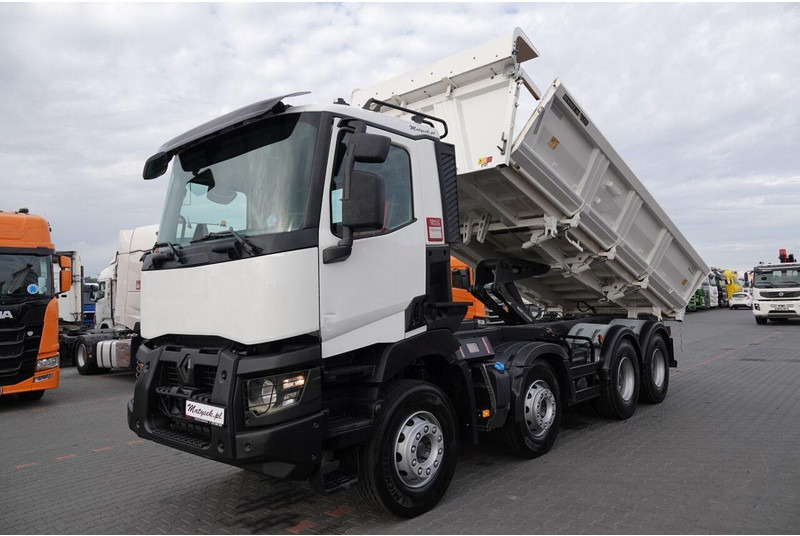 Renault C 460 / 8x4 / WYWROTKA / HYDROBURTA / BORDMATIC / EURO 6 / OPONY - Самосвал камион: снимка 2 Renault C 460 / 8x4 / WYWROTKA / HYDROBURTA / BORDMATIC / EURO 6 / OPONY - Самосвал камион: снимка 2