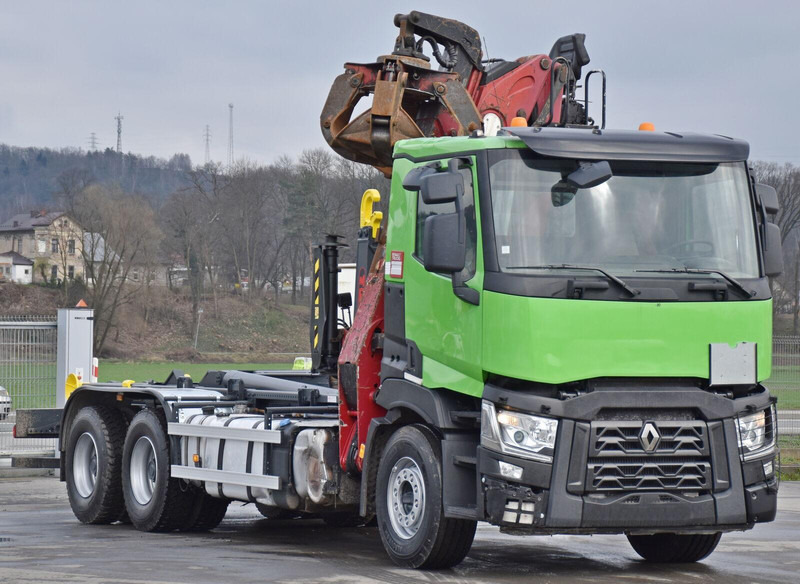 Renault C430* ABROLLKIPPER *LIV 170Z 78 * 6x4 - Мултилифт с кука камион, Камион с кран: снимка 3 Renault C430* ABROLLKIPPER *LIV 170Z 78 * 6x4 - Мултилифт с кука камион, Камион с кран: снимка 3