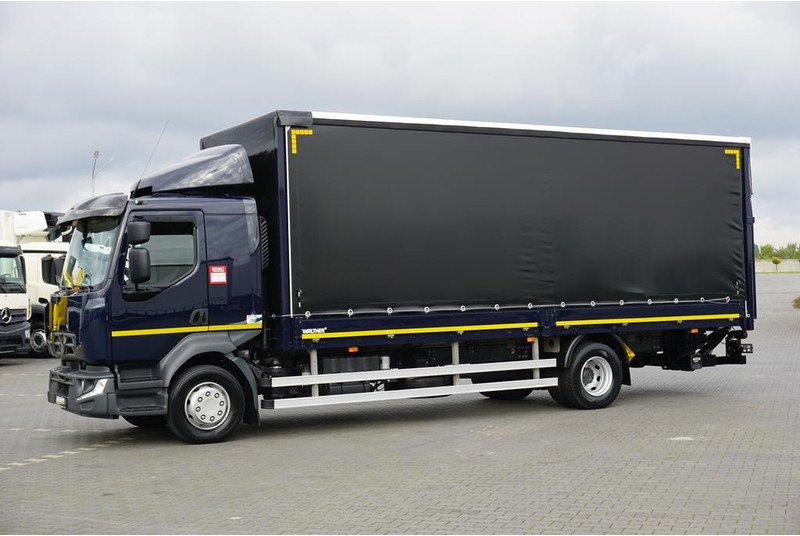 Renault D 16 / 280 / ACC / E 6 / BURTOFIRANKA + WINDA / ŁAD. 8 580 KG / - Камион с брезент: снимка 3 Renault D 16 / 280 / ACC / E 6 / BURTOFIRANKA + WINDA / ŁAD. 8 580 KG / - Камион с брезент: снимка 3