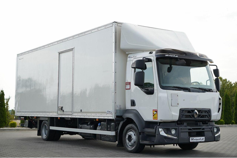 Renault D 210 / 4x2 / KONTENER / 7,5M / WINDA DHOLLANDIA / EURO 6 - Камион фургон: снимка 1 Renault D 210 / 4x2 / KONTENER / 7,5M / WINDA DHOLLANDIA / EURO 6 - Камион фургон: снимка 1