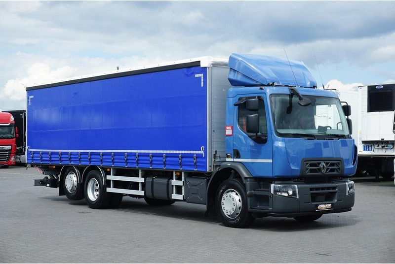 Renault D 320 / EURO 6 / FIRANKA + WINDA / 21 PALET / ŁAD. 16 530 KG - Камион с брезент: снимка 2 Renault D 320 / EURO 6 / FIRANKA + WINDA / 21 PALET / ŁAD. 16 530 KG - Камион с брезент: снимка 2