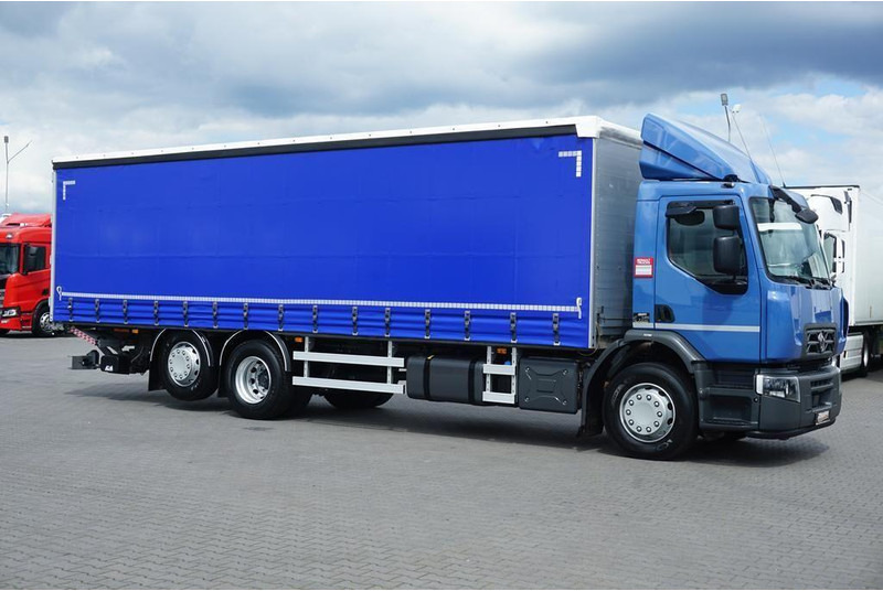 Renault D 320 / EURO 6 / FIRANKA + WINDA / 21 PALET / ŁAD. 16 530 KG - Камион с брезент: снимка 4 Renault D 320 / EURO 6 / FIRANKA + WINDA / 21 PALET / ŁAD. 16 530 KG - Камион с брезент: снимка 4