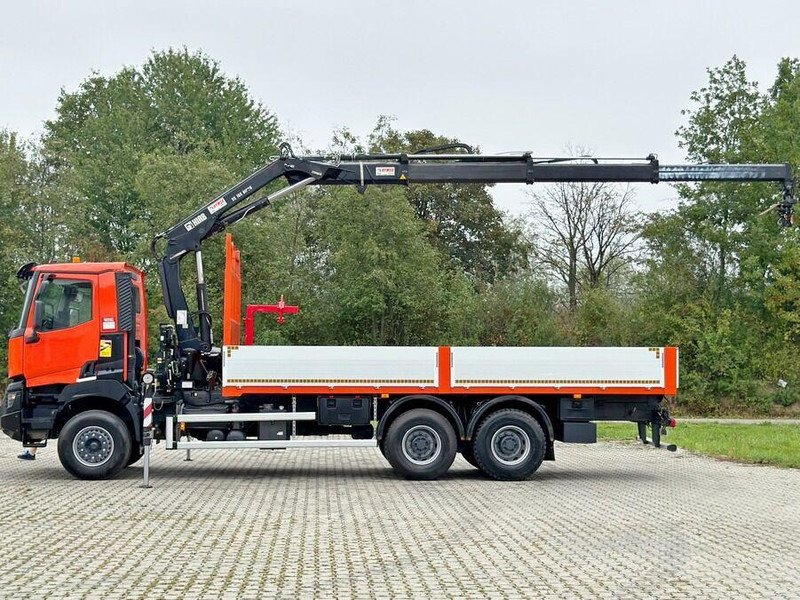 Renault K 380 * HIAB 166 BS-3 HIDUO + FUNK* 6x4 - Самосвал камион, Камион с кран: снимка 5 Renault K 380 * HIAB 166 BS-3 HIDUO + FUNK* 6x4 - Самосвал камион, Камион с кран: снимка 5