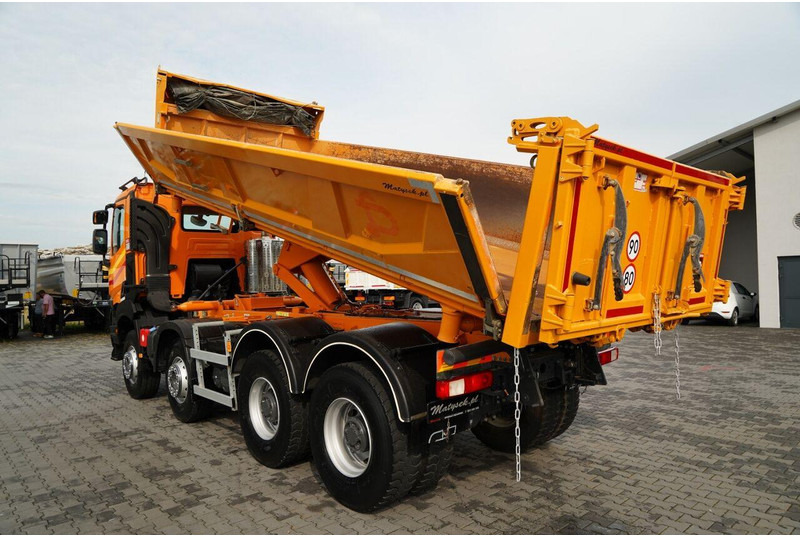 Renault K 480 / 8x4 / WYWROTKA DWUSTRONNA / HYDROBURTA / KLAPODRZWI / S - Самосвал камион: снимка 4 Renault K 480 / 8x4 / WYWROTKA DWUSTRONNA / HYDROBURTA / KLAPODRZWI / S - Самосвал камион: снимка 4