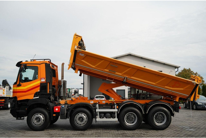 Renault K 480 / 8x4 / WYWROTKA DWUSTRONNA / HYDROBURTA / KLAPODRZWI / S - Самосвал камион: снимка 3 Renault K 480 / 8x4 / WYWROTKA DWUSTRONNA / HYDROBURTA / KLAPODRZWI / S - Самосвал камион: снимка 3