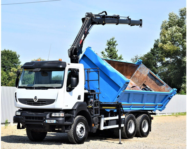 Renault KERAX 370 DXI - Самосвал камион, Камион с кран: снимка 3 Renault KERAX 370 DXI - Самосвал камион, Камион с кран: снимка 3