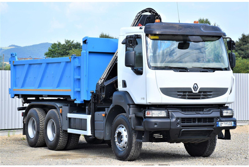 Renault KERAX 370 DXI - Самосвал камион, Камион с кран: снимка 4 Renault KERAX 370 DXI - Самосвал камион, Камион с кран: снимка 4