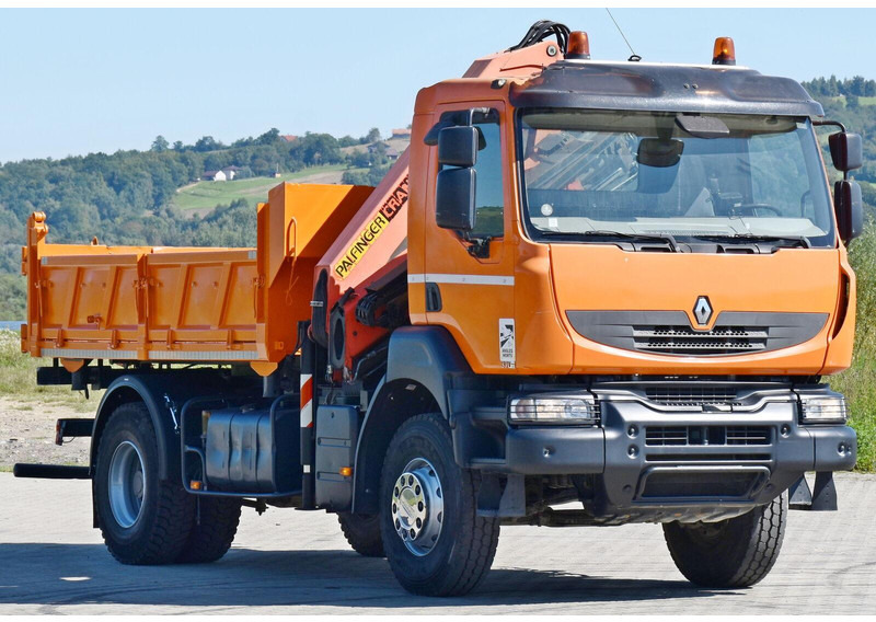 Renault KERAX 370 - Самосвал камион, Камион с кран: снимка 4 Renault KERAX 370 - Самосвал камион, Камион с кран: снимка 4