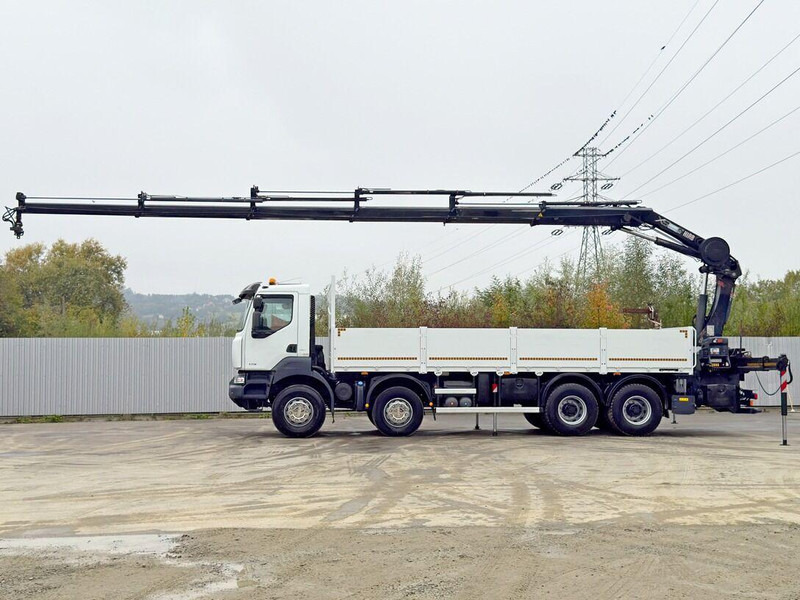 Renault KERAX 430 * HIAB 211 EP-5 HIDUO /FUNK *8x4 - Бордови камион, Камион с кран: снимка 5 Renault KERAX 430 * HIAB 211 EP-5 HIDUO /FUNK *8x4 - Бордови камион, Камион с кран: снимка 5