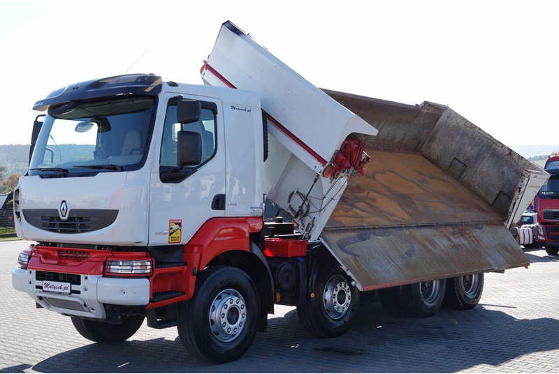 Renault KERAX 480 / 8x4 / WYWROTKA / HYDROBURTA / HYDROKLAPA / BORDMATIC - Самосвал камион: снимка 5 Renault KERAX 480 / 8x4 / WYWROTKA / HYDROBURTA / HYDROKLAPA / BORDMATIC - Самосвал камион: снимка 5