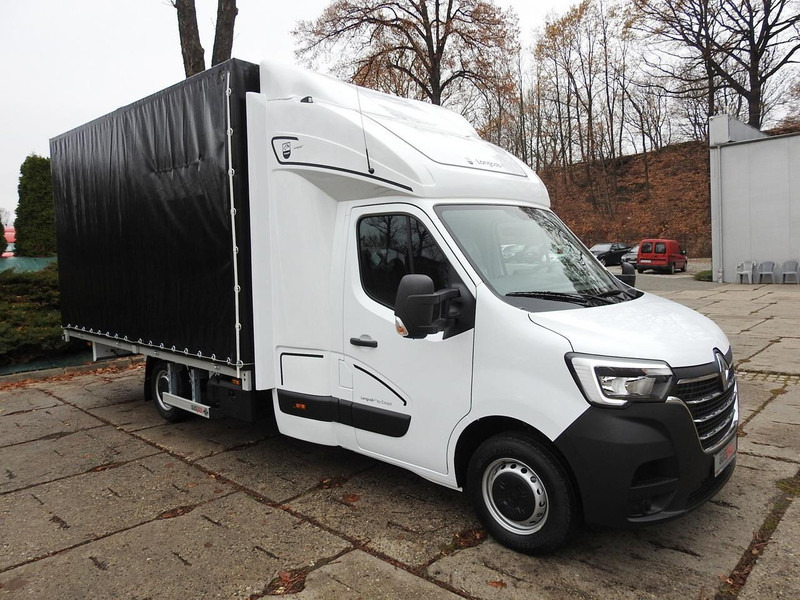 Renault MASTER NOWY PLANDEKA 10 PALET WEBASTO TEMPOMAT KLIMATYZACJA LEDY - Камион фургон: снимка 4 Renault MASTER NOWY PLANDEKA 10 PALET WEBASTO TEMPOMAT KLIMATYZACJA LEDY - Камион фургон: снимка 4