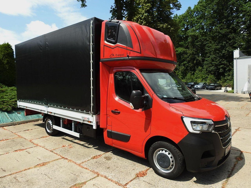 Renault MASTER PLANDEKA 10 PALET WEBASTO KLIMATYZACJA TEMPOMAT LEDY PNEU - Камион фургон: снимка 4 Renault MASTER PLANDEKA 10 PALET WEBASTO KLIMATYZACJA TEMPOMAT LEDY PNEU - Камион фургон: снимка 4