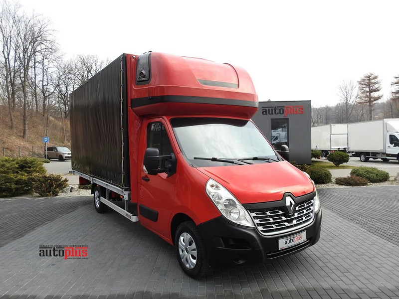 Renault MASTER PLANDEKA 10 PALET WEBASTO TEMPOMAT KLIMATYZACJA 170KM [ - Брезентов бус: снимка 1 Renault MASTER PLANDEKA 10 PALET WEBASTO TEMPOMAT KLIMATYZACJA 170KM [ - Брезентов бус: снимка 1