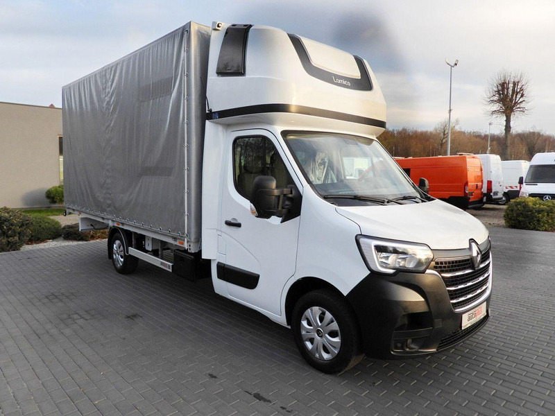 Renault MASTER PLANDEKA 10 PALET WEBASTO TEMPOMAT LEDY PNEUMATYKA KLIMAT - Брезентов бус: снимка 4 Renault MASTER PLANDEKA 10 PALET WEBASTO TEMPOMAT LEDY PNEUMATYKA KLIMAT - Брезентов бус: снимка 4
