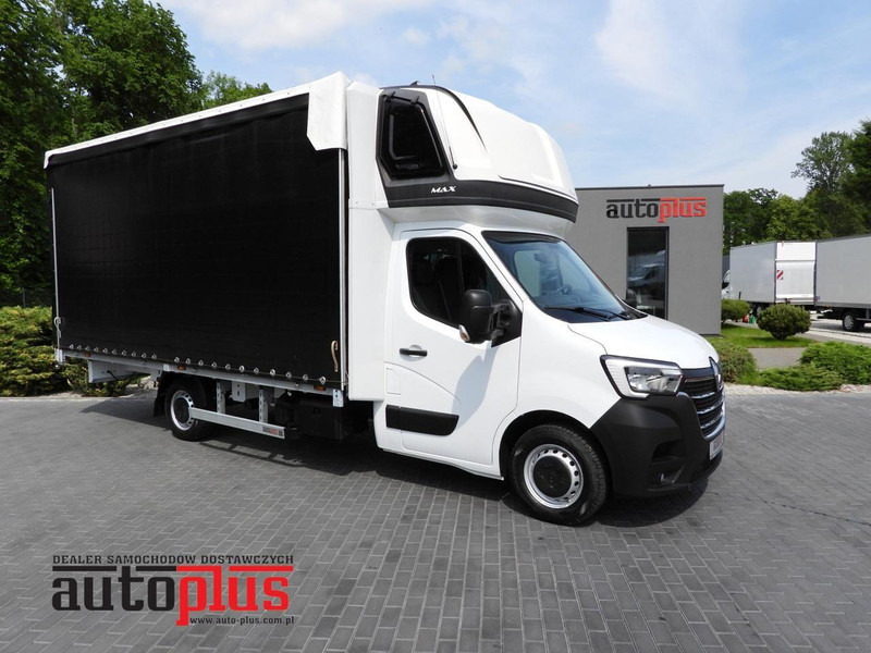 Renault MASTER PLANDEKA 12 PALET WEBASTO TEMPOMAT LEDY PNEUMATYKA KLIMA - Камион фургон: снимка 1 Renault MASTER PLANDEKA 12 PALET WEBASTO TEMPOMAT LEDY PNEUMATYKA KLIMA - Камион фургон: снимка 1