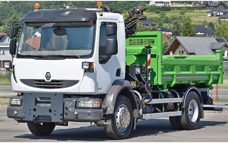 Renault MIDLUM 220 DXI - Самосвал камион, Камион с кран: снимка 5 Renault MIDLUM 220 DXI - Самосвал камион, Камион с кран: снимка 5