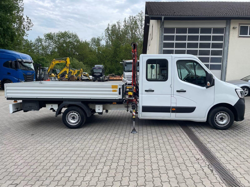 Renault Master Doka - Flatbed truck + crane - Бордови бус, Бус с двойна кабина: снимка 5 Renault Master Doka - Flatbed truck + crane - Бордови бус, Бус с двойна кабина: снимка 5