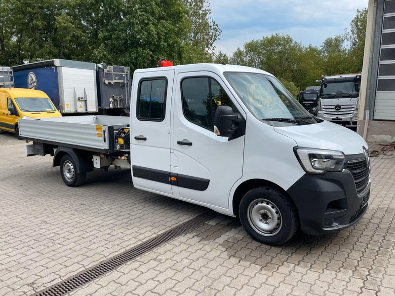 Renault Master Doka - Flatbed truck + crane - Бордови бус, Бус с двойна кабина: снимка 2 Renault Master Doka - Flatbed truck + crane - Бордови бус, Бус с двойна кабина: снимка 2