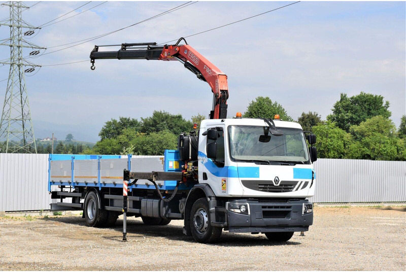Renault Premium 320 DXI - Бордови камион, Камион с кран: снимка 2 Renault Premium 320 DXI - Бордови камион, Камион с кран: снимка 2