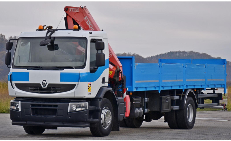 Renault Premium 320 DXI - Бордови камион, Камион с кран: снимка 4 Renault Premium 320 DXI - Бордови камион, Камион с кран: снимка 4