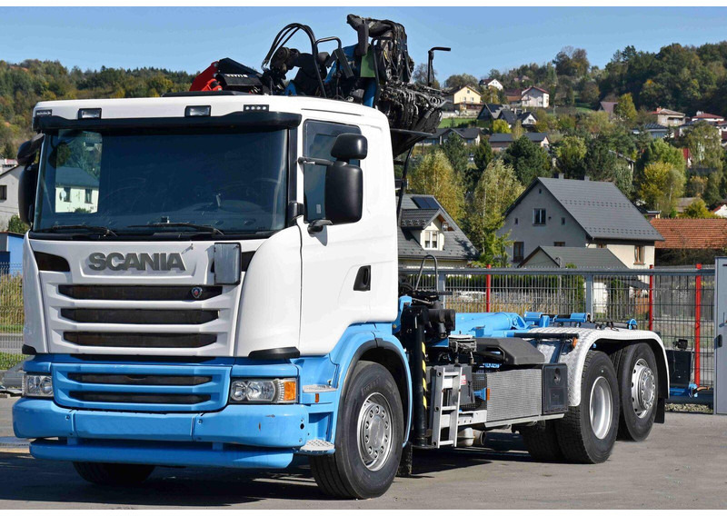 Scania G 440 - Мултилифт с кука камион, Камион с кран: снимка 4 Scania G 440 - Мултилифт с кука камион, Камион с кран: снимка 4