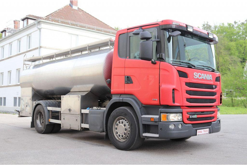 Scania G480 E6 Milch Isoliert 11.000L 3 Kammern Pumpe - Камион цистерна: снимка 1 Scania G480 E6 Milch Isoliert 11.000L 3 Kammern Pumpe - Камион цистерна: снимка 1