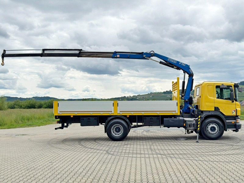Scania P 270 * FASSI F110A.23 + FUNK * TOPZUSTAND - Бордови камион, Камион с кран: снимка 5 Scania P 270 * FASSI F110A.23 + FUNK * TOPZUSTAND - Бордови камион, Камион с кран: снимка 5