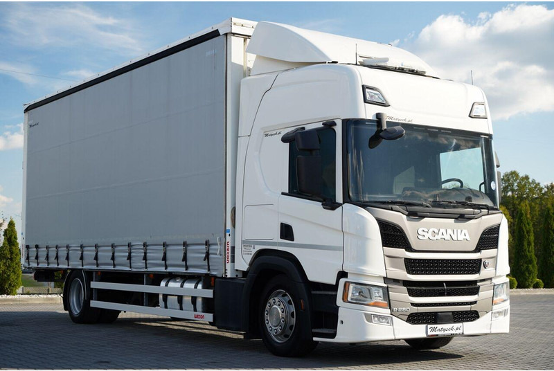 Scania P 280 / SOLÓWKA / 4X2 / MEGA / I-PARK COOL / WECON / - Камион с брезент: снимка 1 Scania P 280 / SOLÓWKA / 4X2 / MEGA / I-PARK COOL / WECON / - Камион с брезент: снимка 1