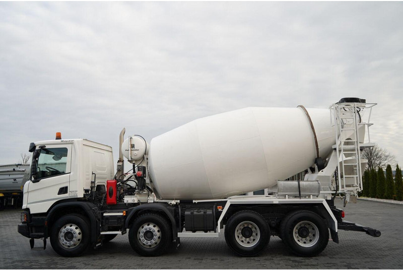 Scania P 410 / 8x4 / BETONOMIESZARKA / GRUSZKA / PUTZMEISTER / 9m3 / AU - Бетоновоз: снимка 2 Scania P 410 / 8x4 / BETONOMIESZARKA / GRUSZKA / PUTZMEISTER / 9m3 / AU - Бетоновоз: снимка 2