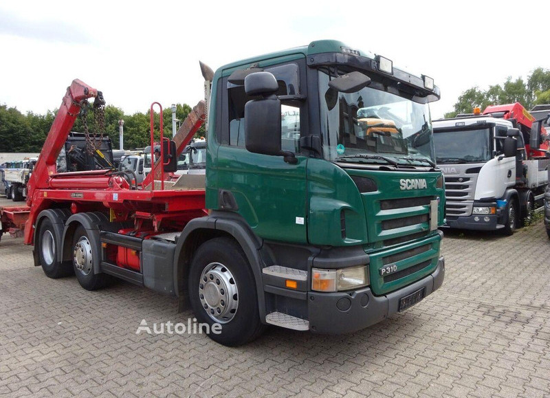 Scania P310 - Skip loader truck - Мултилифт за контейнери камион: снимка 3 Scania P310 - Skip loader truck - Мултилифт за контейнери камион: снимка 3